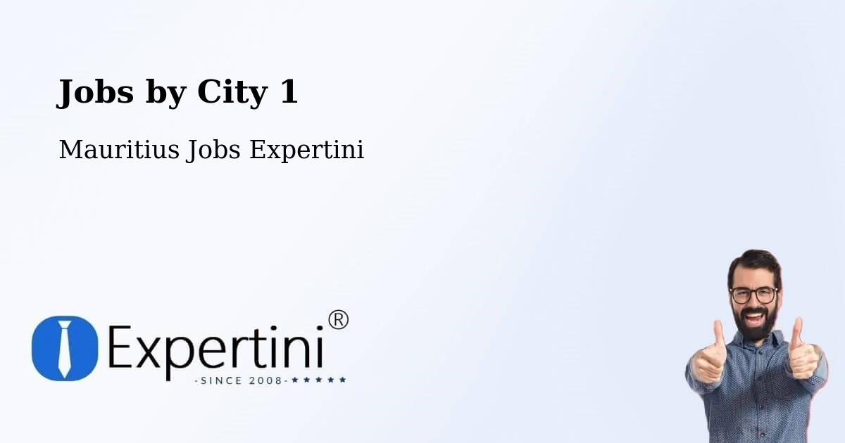 City Jobs in Mauritius - Expertini